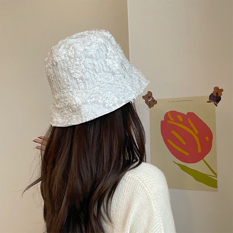 Nón Bucket Ren Mỏng Thời Trang Mùa Hè Âu Mỹ Dễ Thương Dành Cho Nữ
