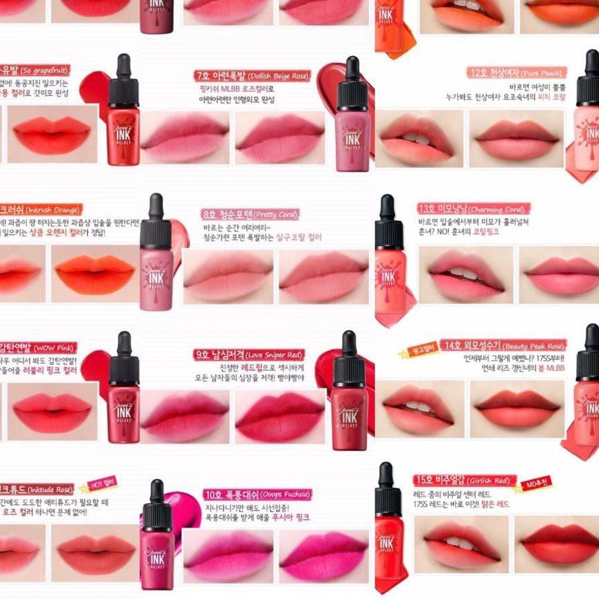 (hàng Mới Về) Son Lì Peripera Màu Nhung Mới 2019 | BigBuy360 - bigbuy360.vn