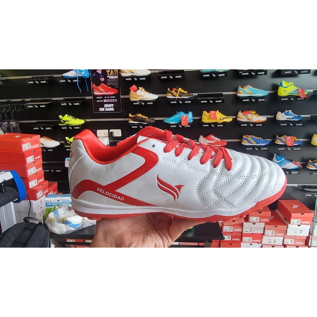 Giày Đá Bóng Sân Cỏ Nhân Tạo KAMITO VELOCIDAD LEGEND Phong Cách Nhanh Nhẹn Thanh Thoát Chuẩn Form Chân Việt