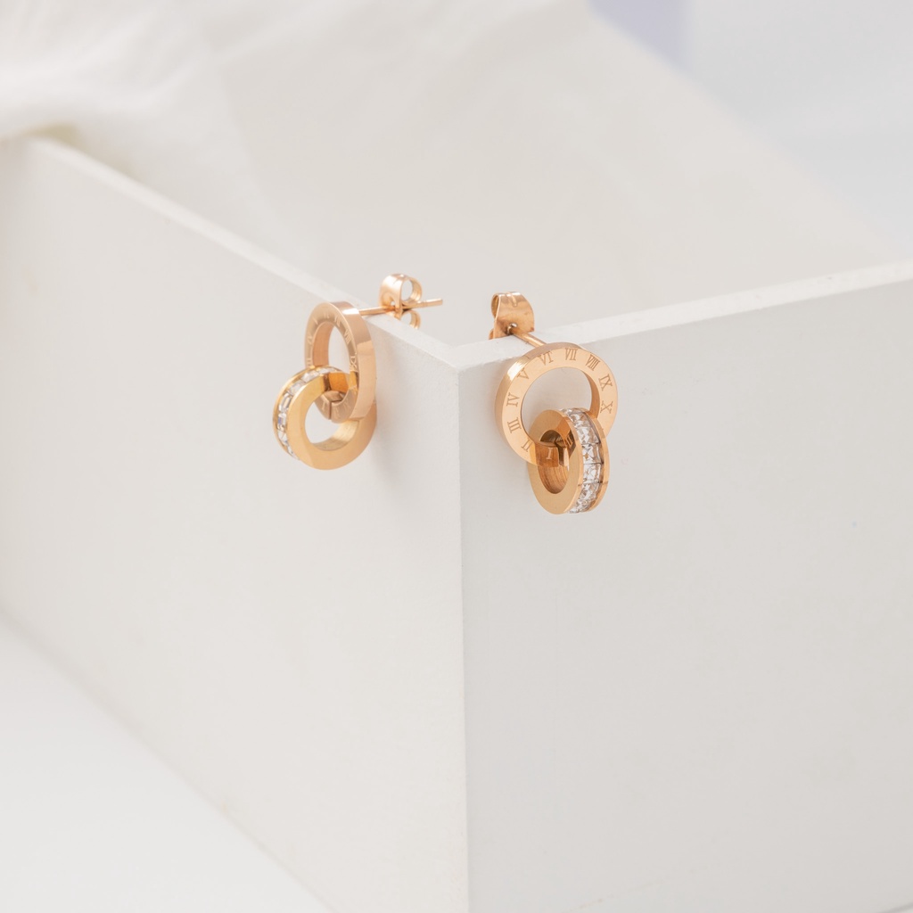 Khuyên tai CDE Sweet Love Earrings Rose Gold CDE0505RG