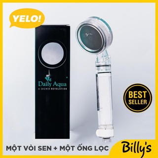 Billy's daily aqua hàn quốc vòi sen lọc nước premium cao cấp – 1 lọc nước