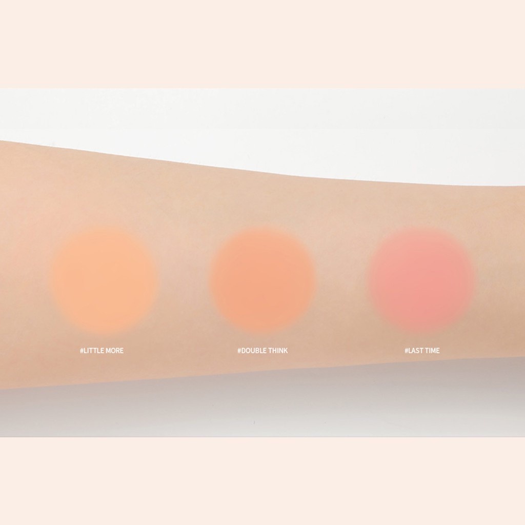 Má Hồng 3CE Blush Blusher Double Think + Last Time + Little More Mẫu Mới