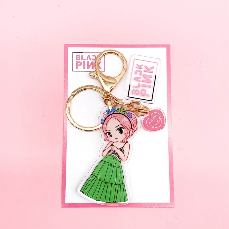 Mới Móc Khóa Acrylic Hình BLACKPINK