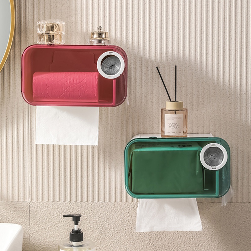 QQ Giá Đỡ Cuộn Giấy Vệ Sinh Gắn Tường Tiện Dụng