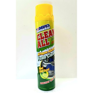 Chai vệ sinh bảo dưỡng nệm ghế da ABRO CLEAN ALL 650ml