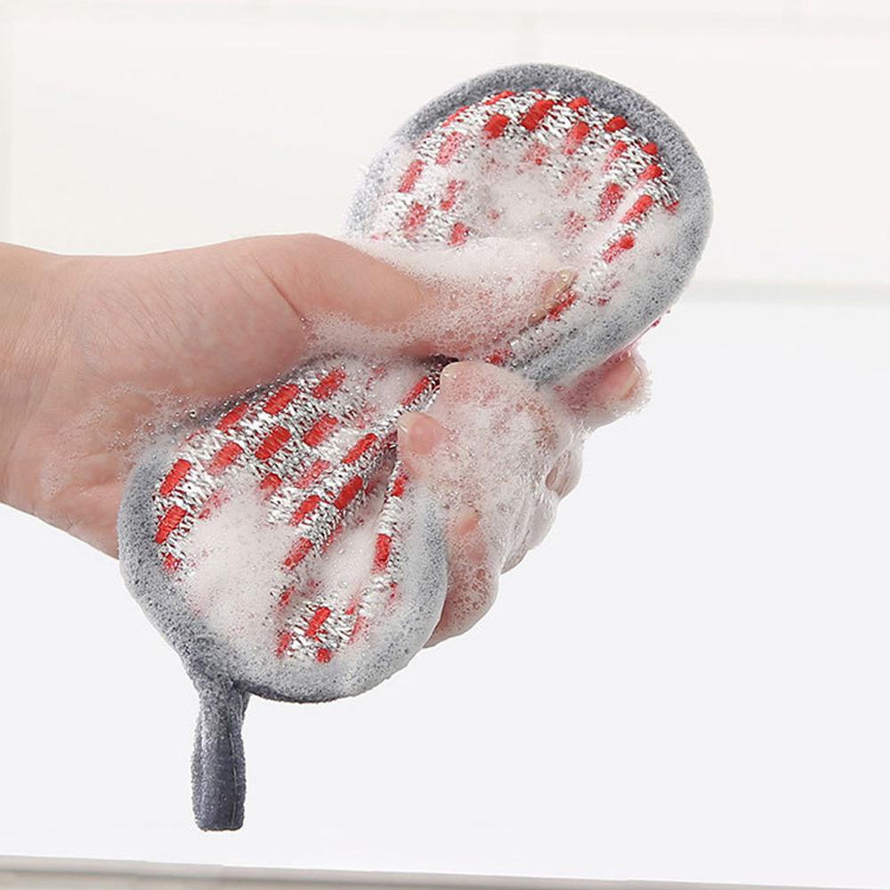 Cọ Rửa Chén Hai Mặt Bằng Sợi Micro Tiện Dụng Cho Nhà Bếp