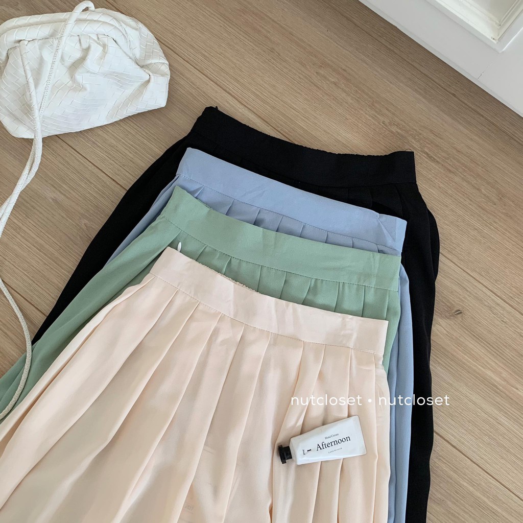 [Mã SKAMCLU7 giảm 10% tối đa 50K đơn 0Đ] Chân váy dài xếp li _ CV0032 | BigBuy360 - bigbuy360.vn