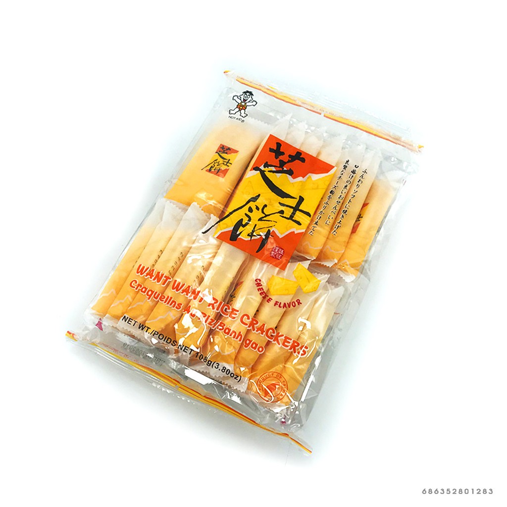 Bánh gạo phô mai Đài Loan gói 108g