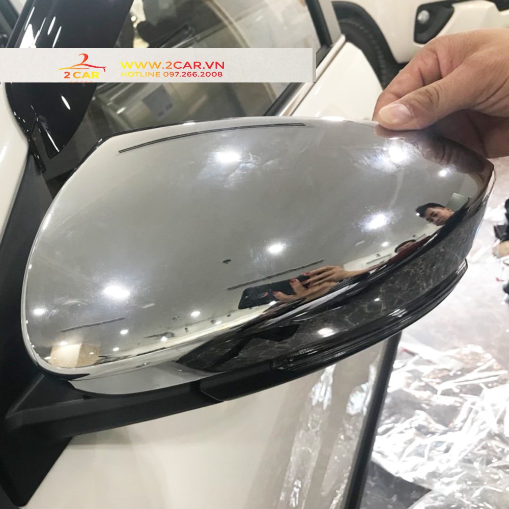Ốp gương chiếu hậu Toyota Rush 2018 - 2020 mạ crom cao cấp