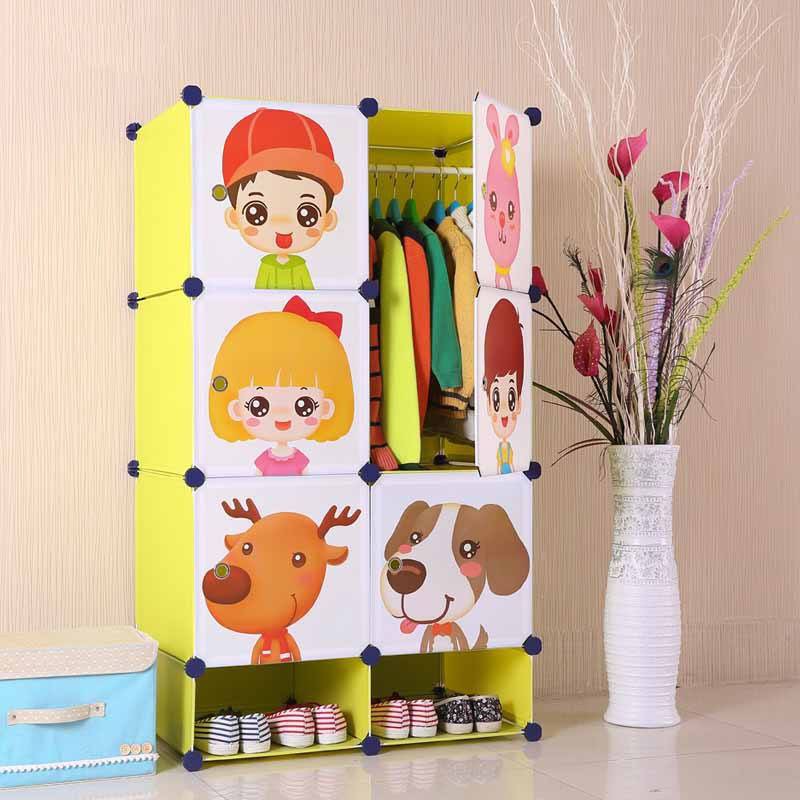 [RẺ NHẤT SHOPEE] TỦ NHỰA LẮP GHÉP 6 Ô + 2 GIÀY VÁCH VÀNG CHANH ĐỂ ĐỒ ĐA NĂNG THÔNG MINH sâu 47cm