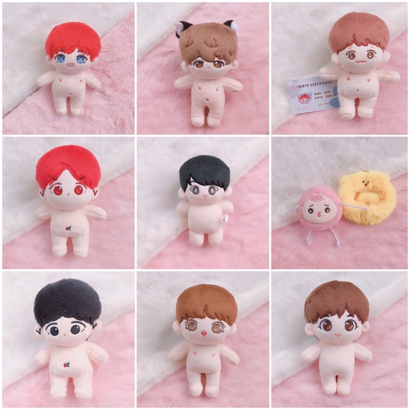 Búp bê độn bông BTS 15cm