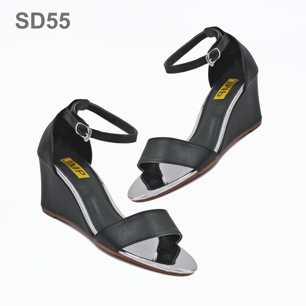 JMP - Giày Sandal Đế Xuồng Thiết Kế Sang Trọng cao 7CM - SD55