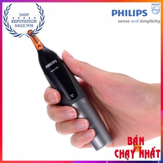 Máy cắt tỉa lông mũi, lông tai, lông mày Philips NT3160