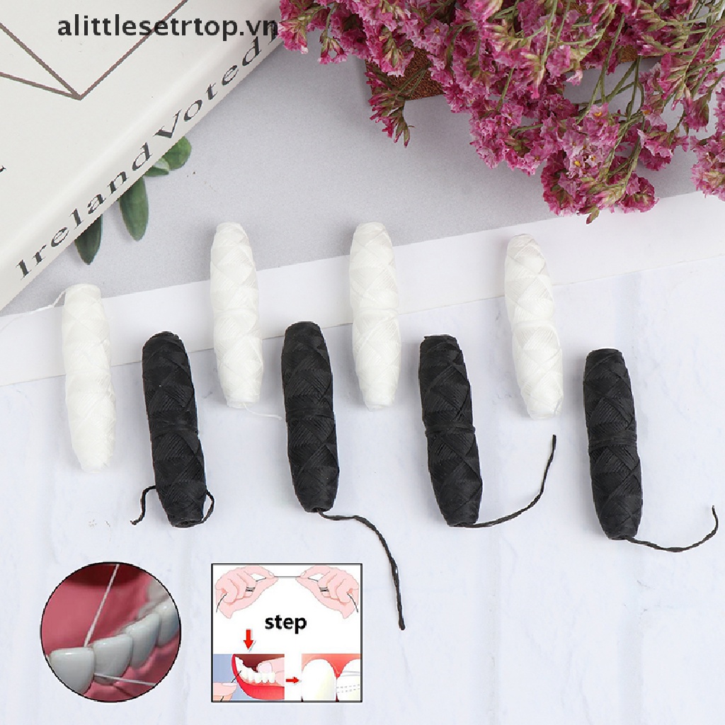 Set 4 cuộn chỉ nha khoa 120M bằng than tre có thể phân hủy
 | BigBuy360 - bigbuy360.vn