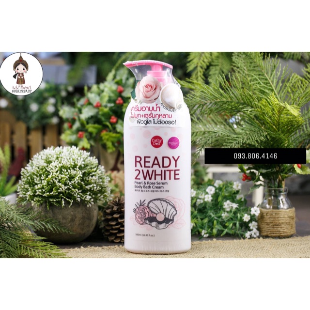Sữa Tắm Dưỡng Trắng Da READ 2 WHITE Cathy Doll 500ml - Thái Lan