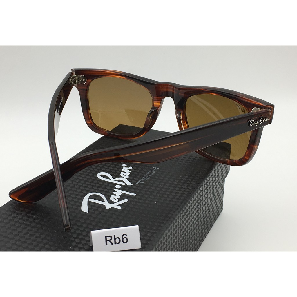 Kính Rayban RB2140 tròng thủy tinh có khắc RB chìm