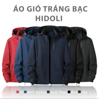 Áo khoác, áo gió tráng bạc 2 lớp chống nước chống gió cao cấp