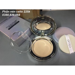 Phấn Nén Cellio Ex Collagen SPF 30