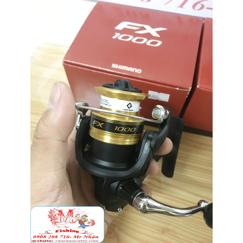 Máy câu Shimano FX 1000 2000 2500 3000 năm 2019