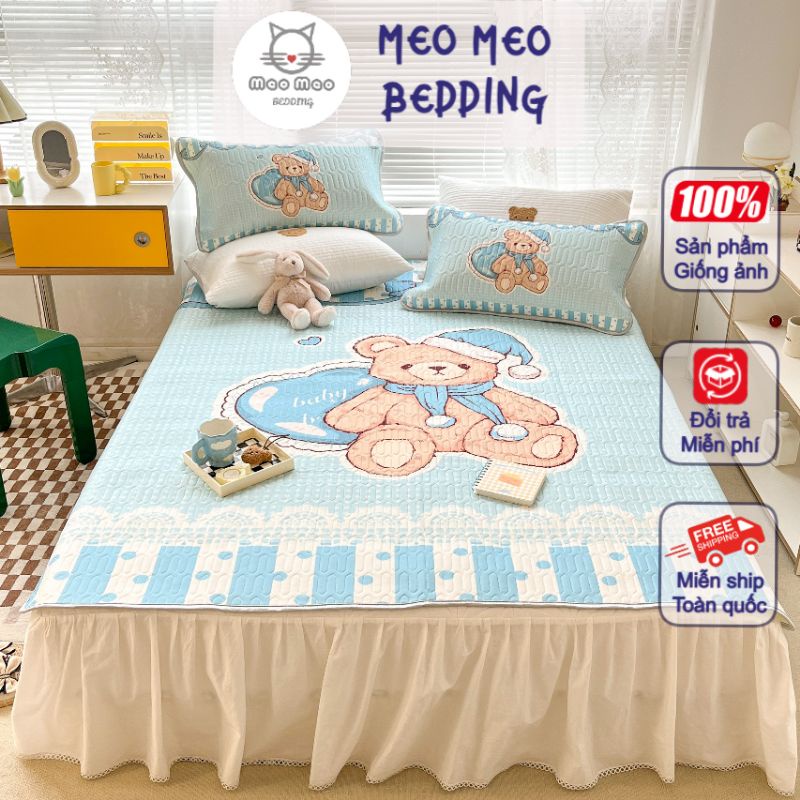 Chiếu Điều Hòa Cao Su 5D Markcross Chính Hãng Meo Meo Bedding Nhập Khẩu Cao Cấp
