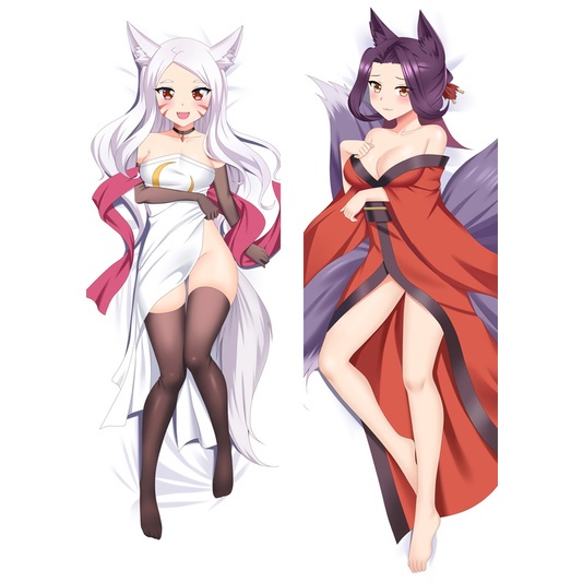 Vỏ Gối Ôm In Hình Nhân Vật Nữ Anime Sewayaki Kitsune No Senko San Dakim Sakura Quyến Rũ Ốp