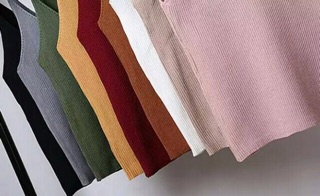 Xả áo 2 dây len hàng Quảng Châu