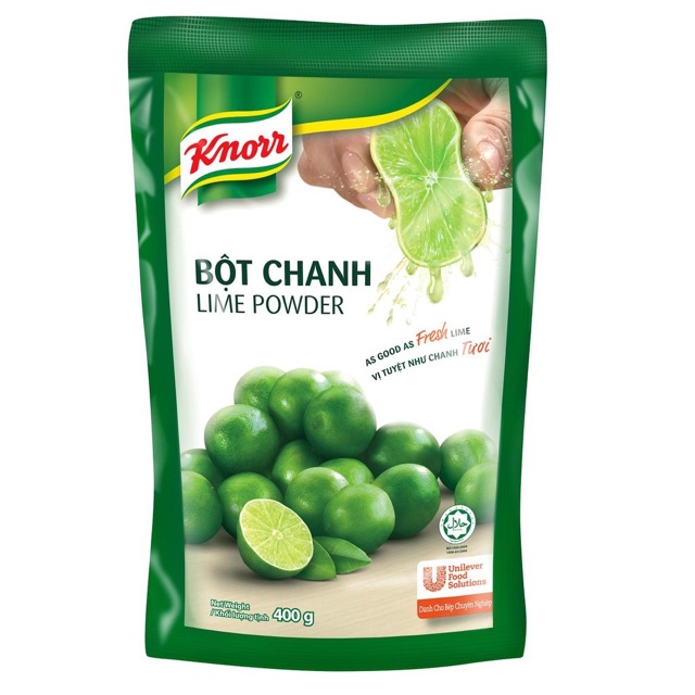 Bột chanh Knorr Lime powder 400gr
