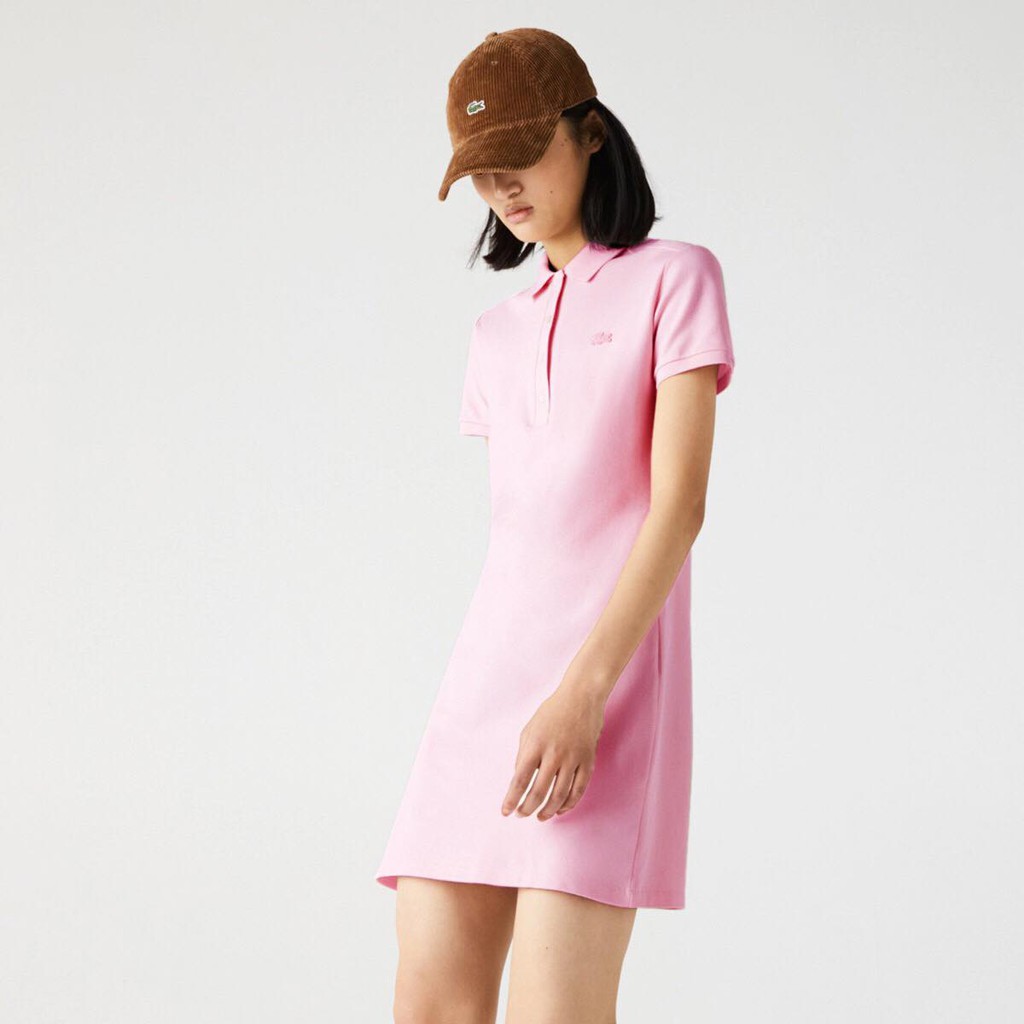 Váy cộc tay trơn cổ 4 khuy
