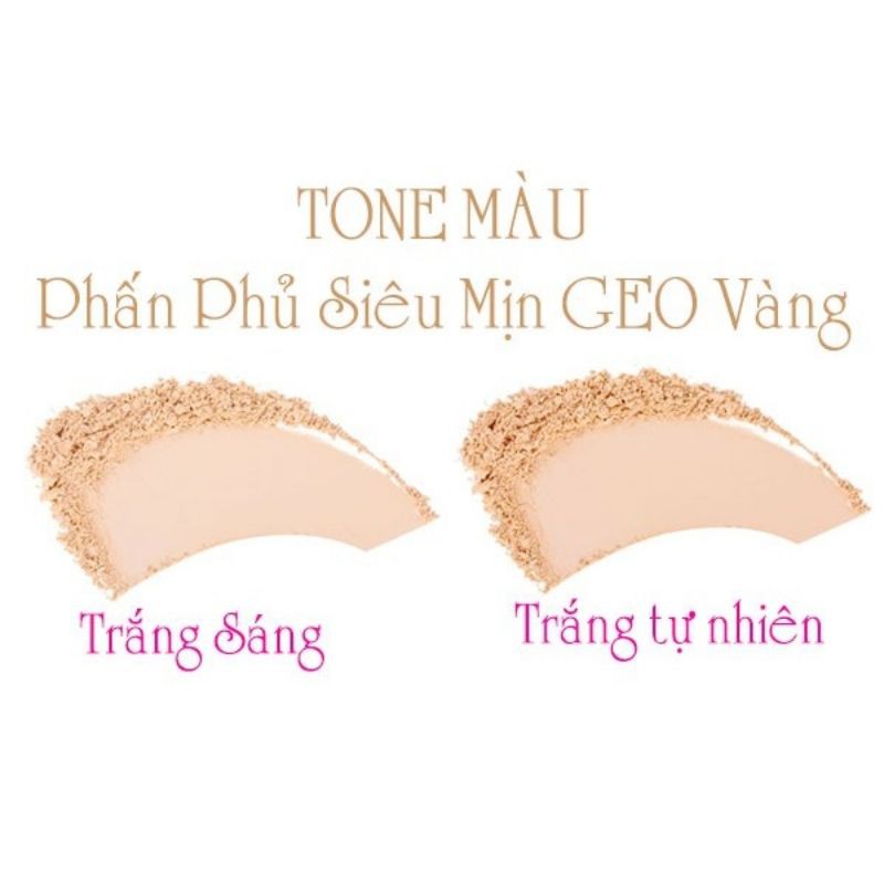 Phấn Phủ Geo Vàng (chọn màu)