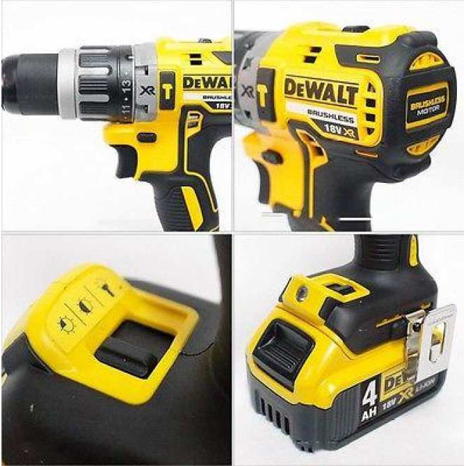 Máy khoan vặn vít động lực pin 18V Dewalt DCD796M2 (Pin 4Ah - Có ảnh thật)