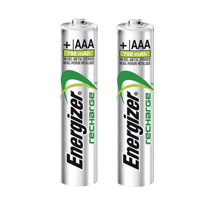 Pin AAA sạc Energizer Recharge 700mah (vỉ 2 viên)