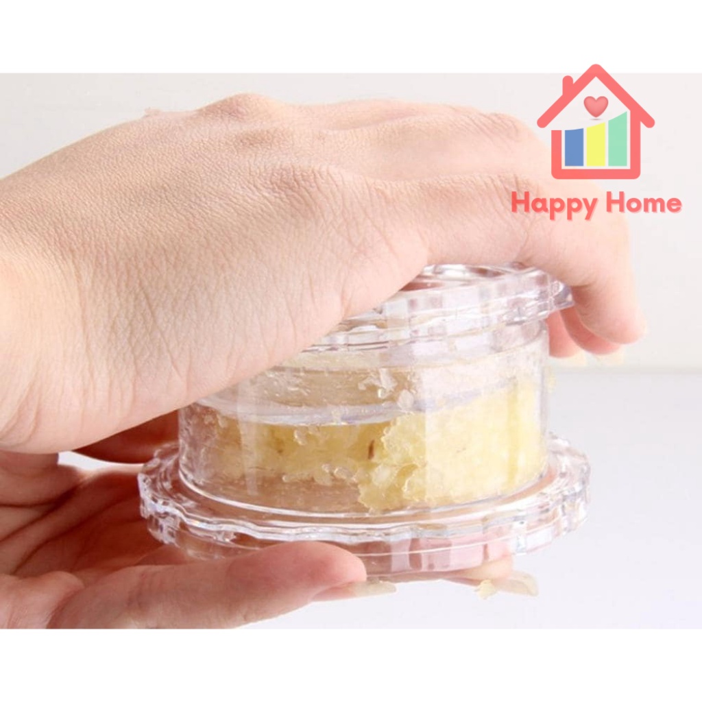 Cối xay tỏi, dụng cụ xay tỏi cầm tay mini đa năng nhựa siêu cứng Việt Nhật Happy Home