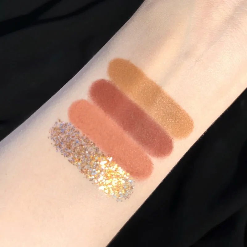 [Hàng mới về] Bảng Phấn Mắt 4 Màu Kim Sa Lâu Trôi Chống Thấm Nước Cho Lớp Trang Điểm Nổi Bật | BigBuy360 - bigbuy360.vn