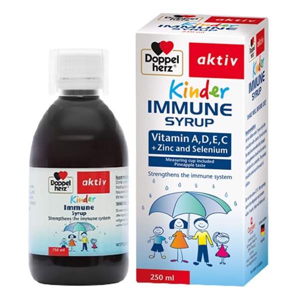 Siro tăng đề kháng Doppleherz Kinder Immune Syrup 250ml