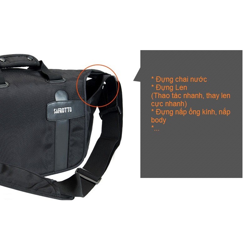 Túi máy ảnh Safrotto SP-003, chống nước
