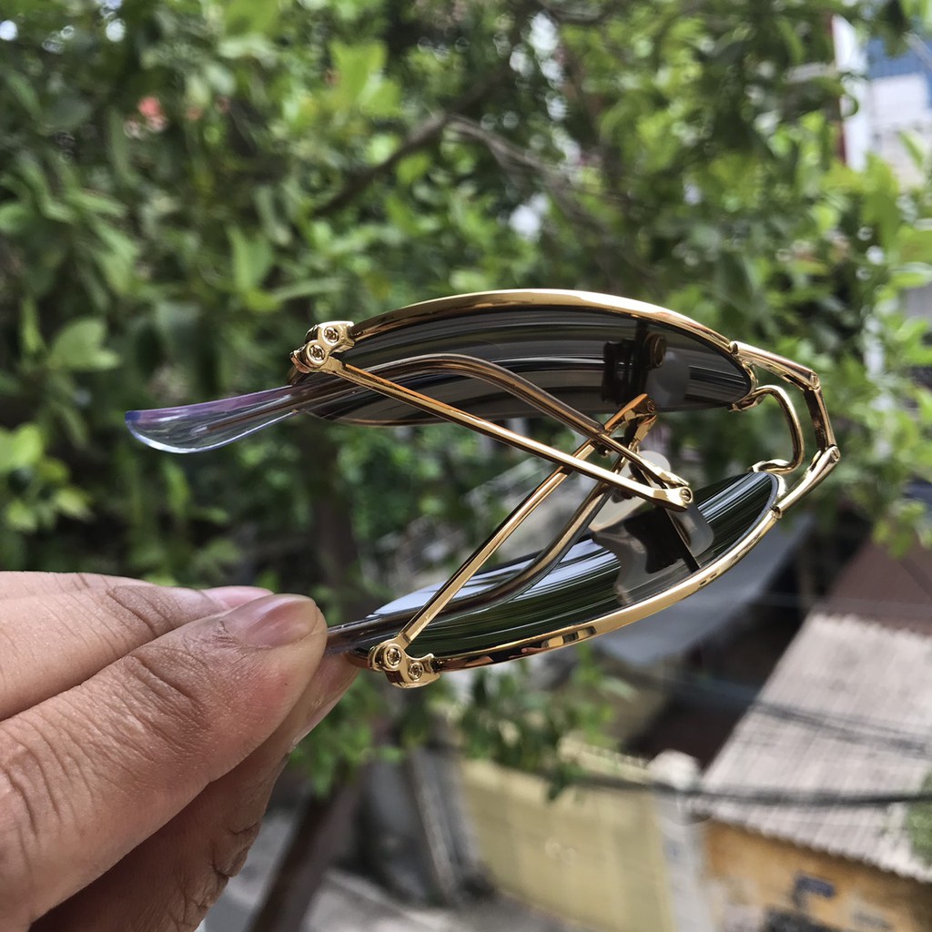 kính mắt nam nữ gọng titan siêu dẽo bẻ không gãy tròng thủy tinh chống UV tia cực tím | BigBuy360 - bigbuy360.vn