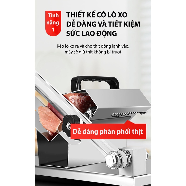 Dao thái đa năng, Dao thái thịt đông lạnh rau củ điều chỉnh độ dày mỏng