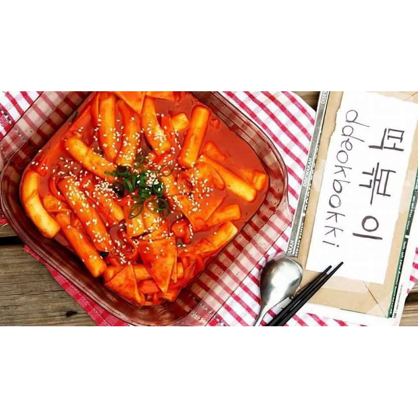 TOKBOKKI BÁNH GẠO TRUYỀN THỐNG GREEN 500G