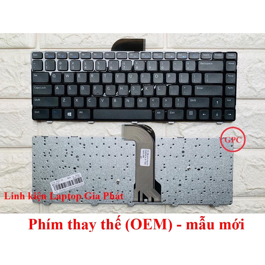 Bàn phím Laptop Dell Inspiron 3421 5421 3437 5437 Vostro 2421 Latitude 3440 chất lượng cao - nhập khẩu