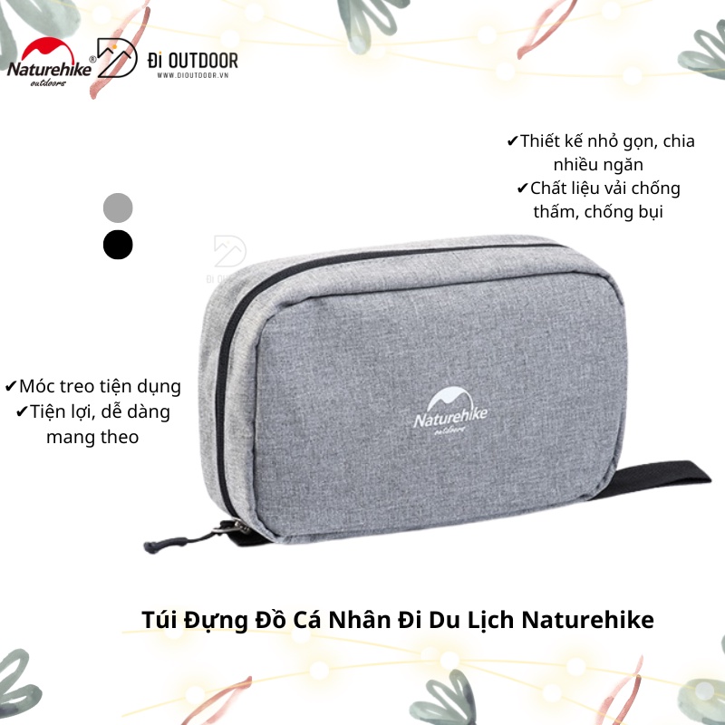 Túi đựng đồ cá nhân đi du lịch Naturehike- Toilet Bag