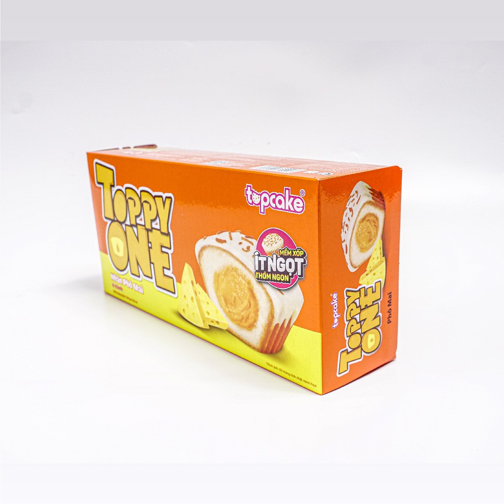 Bánh TOPCAKE Toppy One - Sôcôla Trắng Phô Mai (Hộp 180g)