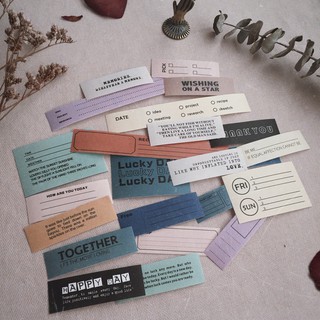 Sticker retro label - Room17vn