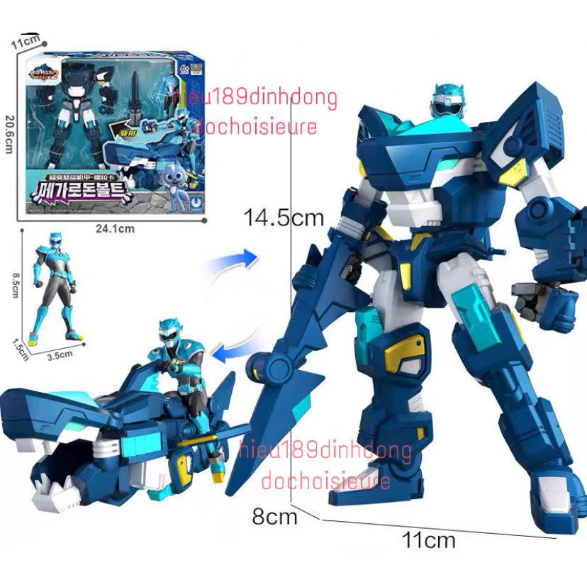 Lực lượng nhí miniforce animaltron BIỆT ĐỘI SIÊU NHÂN NHÍ MINIFORCE 2 8629