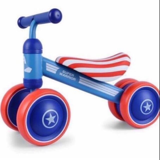 Xe chòi chân, thăng bằng, tập đi #super #warrior