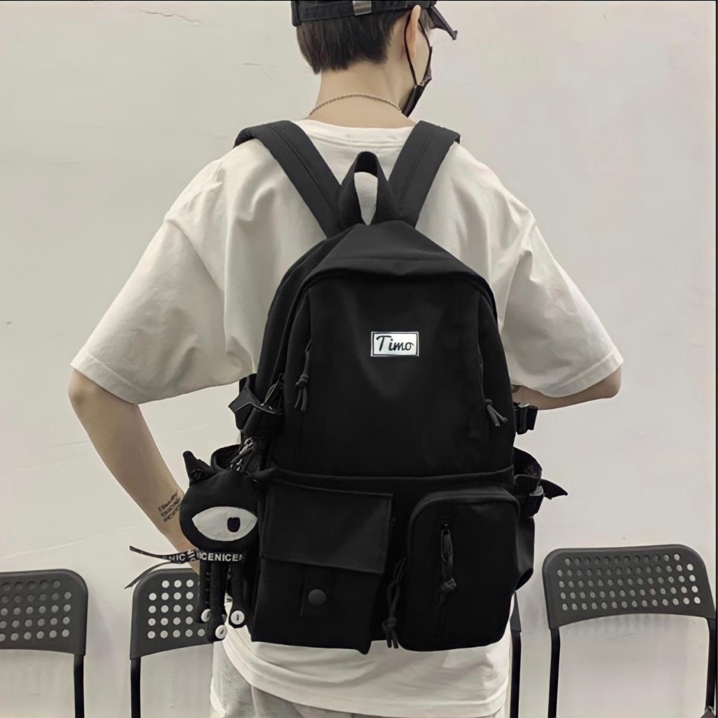 Balo nam nữ ,balo du lịch vải dù ulzzang thời trang, chống nước nhiều ngăn đựng