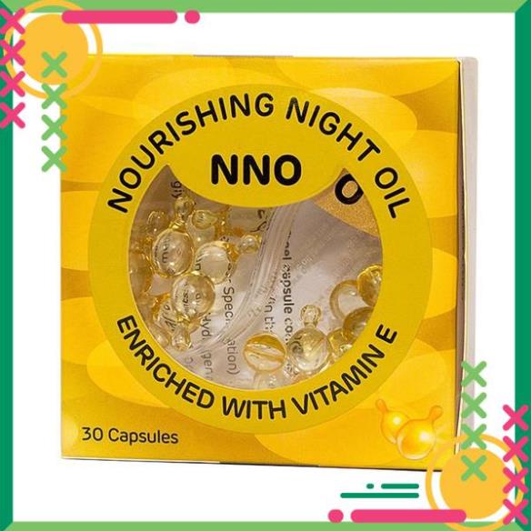 NNO Vitamin E serum dưỡng da - hộp 30 viên serum