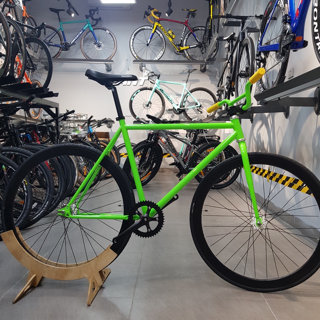 Xe đạp Fixed Gear cấu hình cơ bản ghi Đông Trik