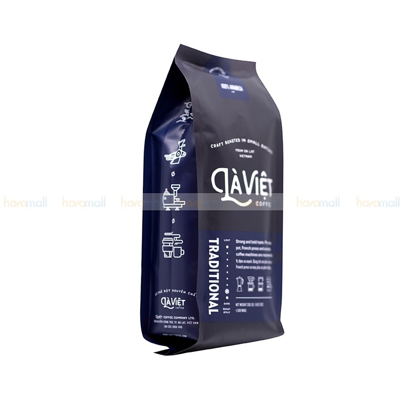 [DATE MỚI NHẤT] Cà Phê Bột Nguyên Chất LÀ VIỆT - TRADITIONAL Vị Đậm Và Mạnh 250g | BigBuy360 - bigbuy360.vn