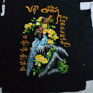Tranh thêu vợ chồng