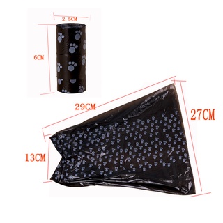 Túi Nilon đựng phân chó mèo, túi đựng rác (1 cuộn/15 túi)